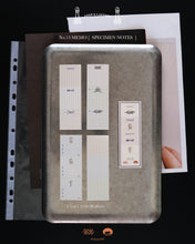 No.13 MEMO [ SPECIMEN NOTES ]