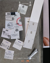 No.13 MEMO [ SPECIMEN NOTES ]